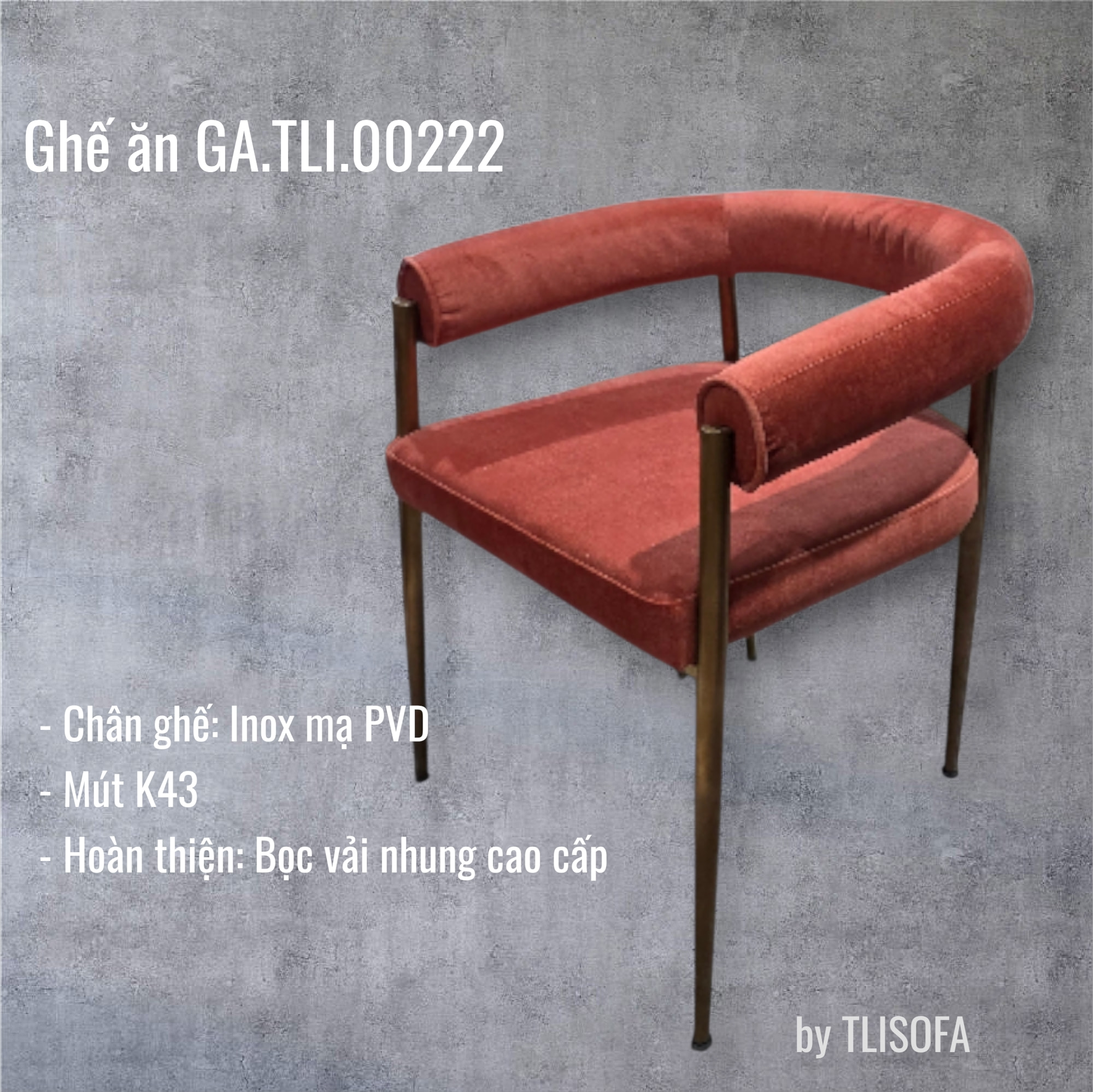 GHẾ ĂN GA.TLI.00222